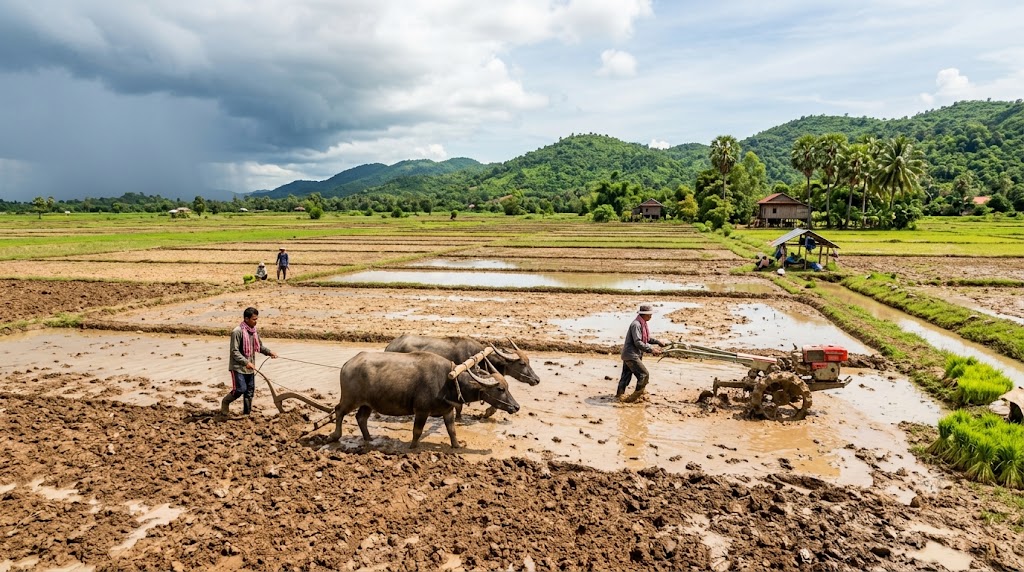 ការរៀបចំដំណាំសម្រាប់រដូវភ្លៀង
