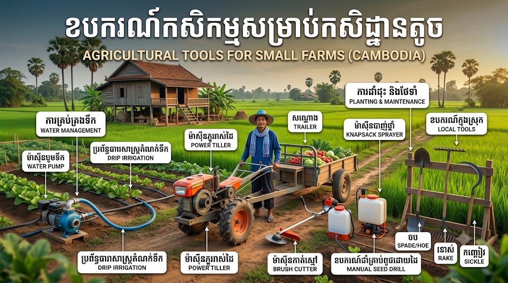Agricultural tools for small farms